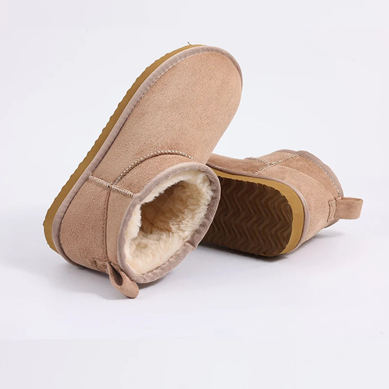 Botines cortos de invierno, súper cálidas y suaves