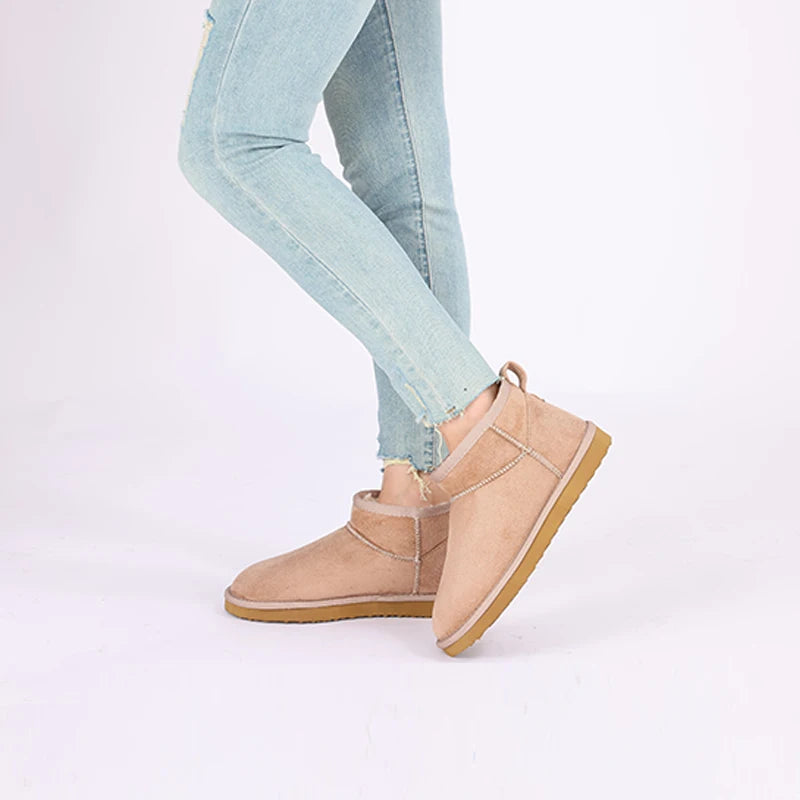 Botines cortos de invierno, súper cálidas y suaves