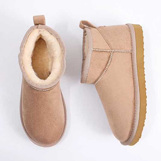 Botines cortos de invierno, súper cálidas y suaves